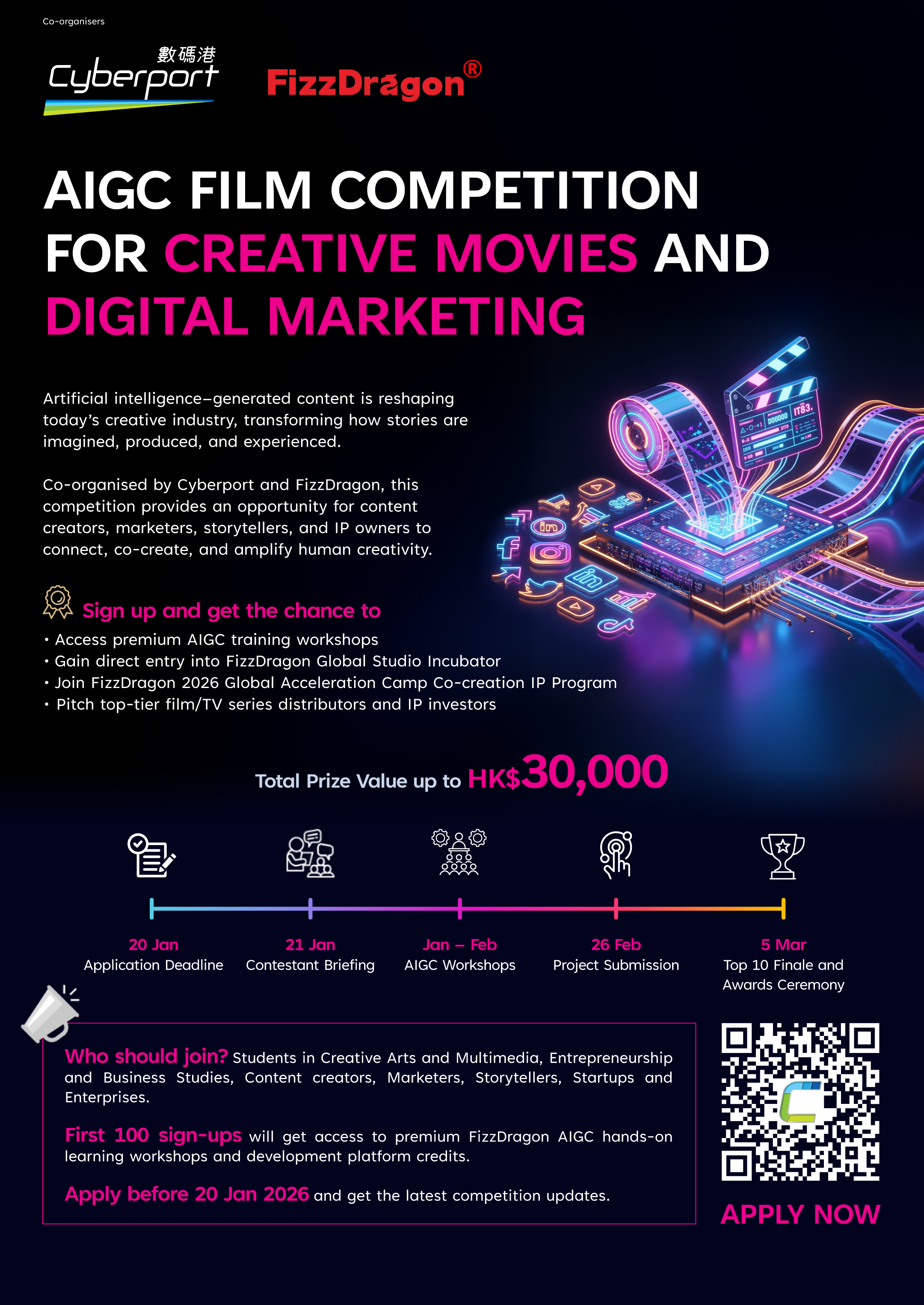AIGC Film Competition for Creative Movies and Digital Marketing