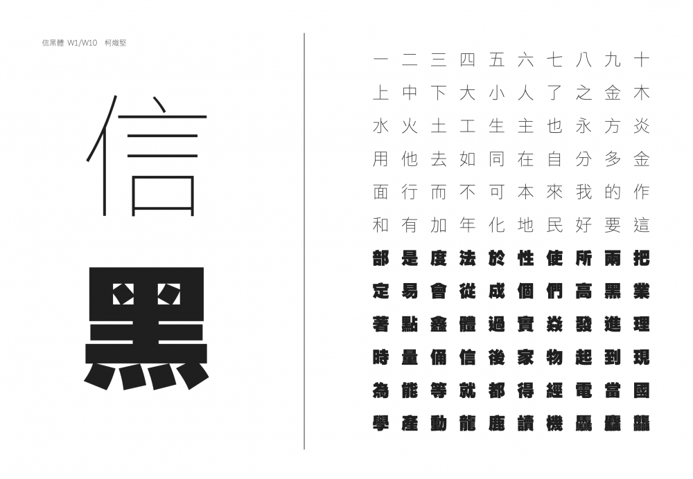Chinese Type Design | Hong Kong Design Institute